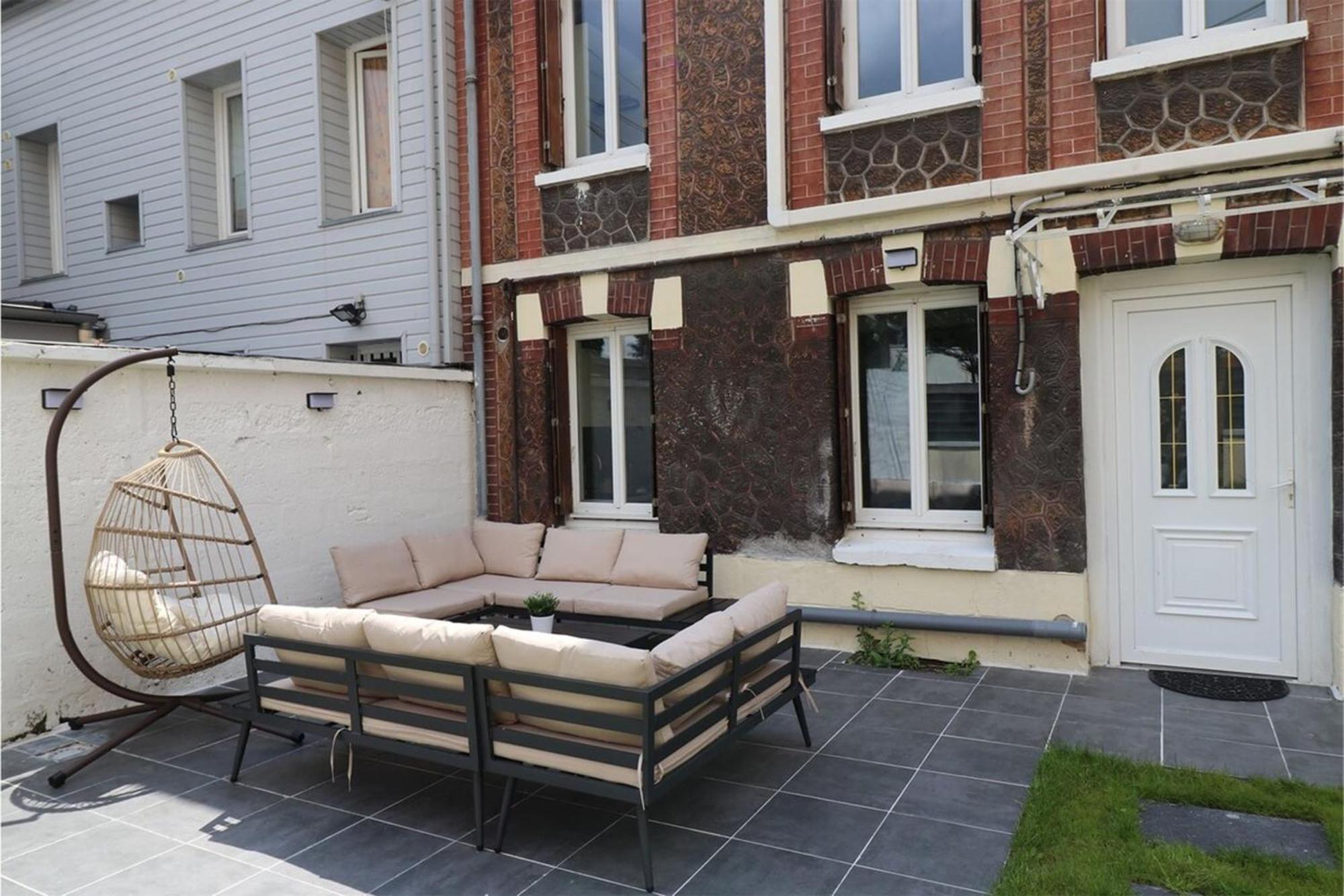 Trixie Jolie Maison Avec Jardin Rouen Eksteriør billede